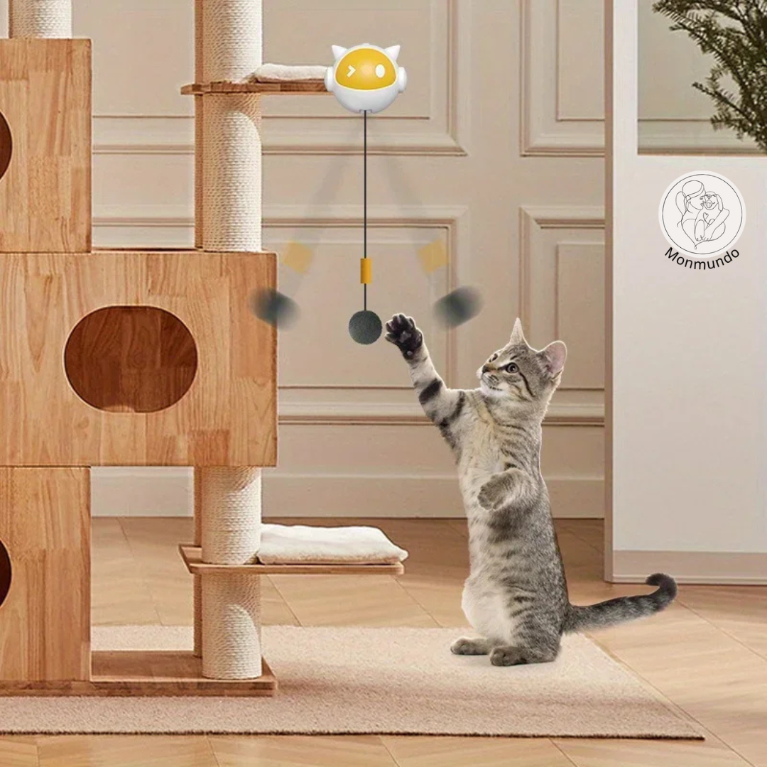 KittyBounce™ - Automatisch Interactief Kattenspeelgoed