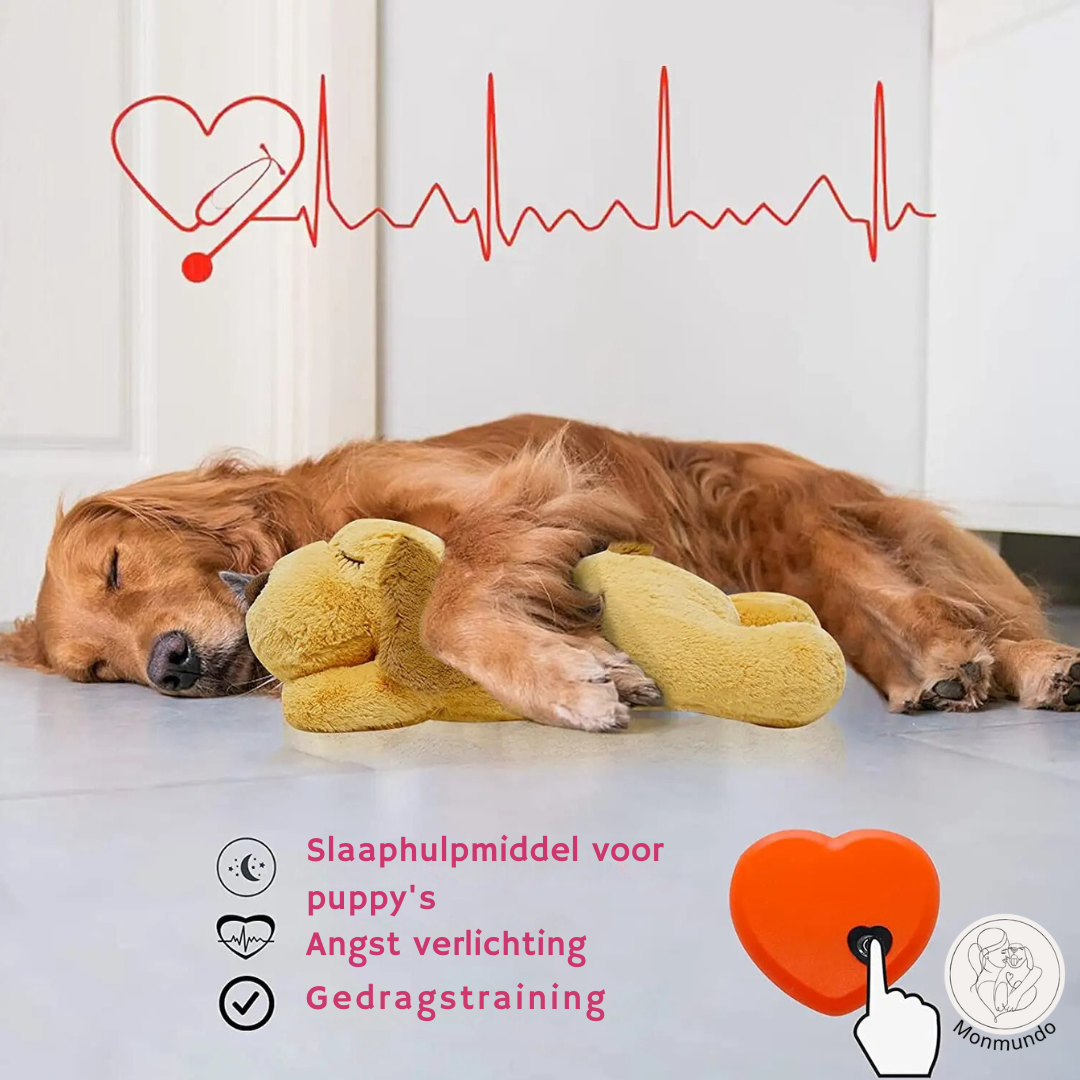 SnuggleBuddy - Hondenknuffel met een echte hartslag