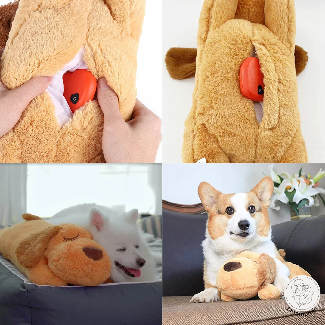 SnuggleBuddy - Hondenknuffel met een echte hartslag