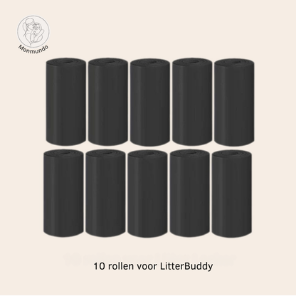 LitterBuddy de 2-in-1 Kattenbakschep met opvangcontainer