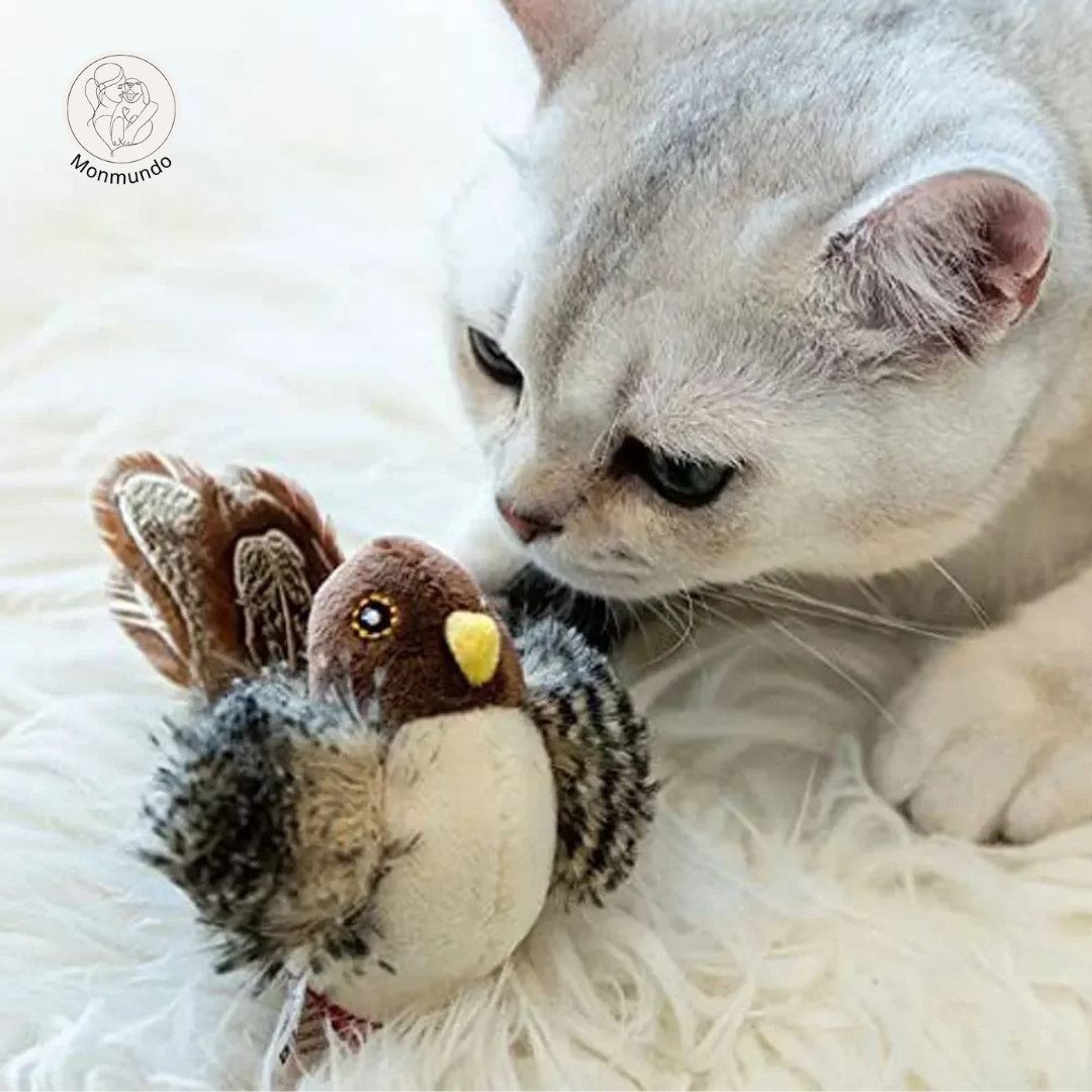 ChirpChase Realistische Vogelspeeltje voor Katten