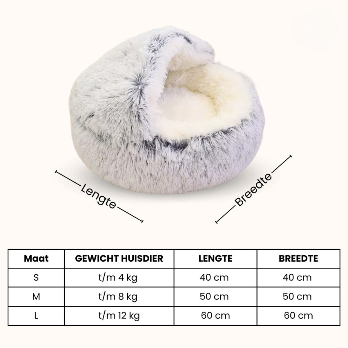 CuddleCave - De Ultieme Knusse Schuilplaats voor Jouw Huisdier