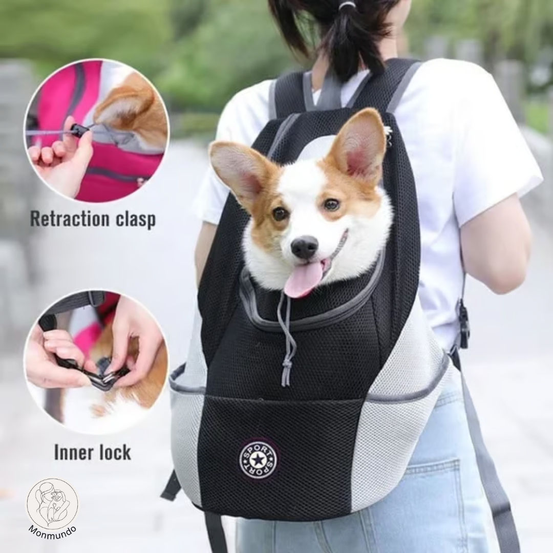 DogTransit – De Comfortabele en Veilige Rugzak voor Kleine Honden en Puppy’s!