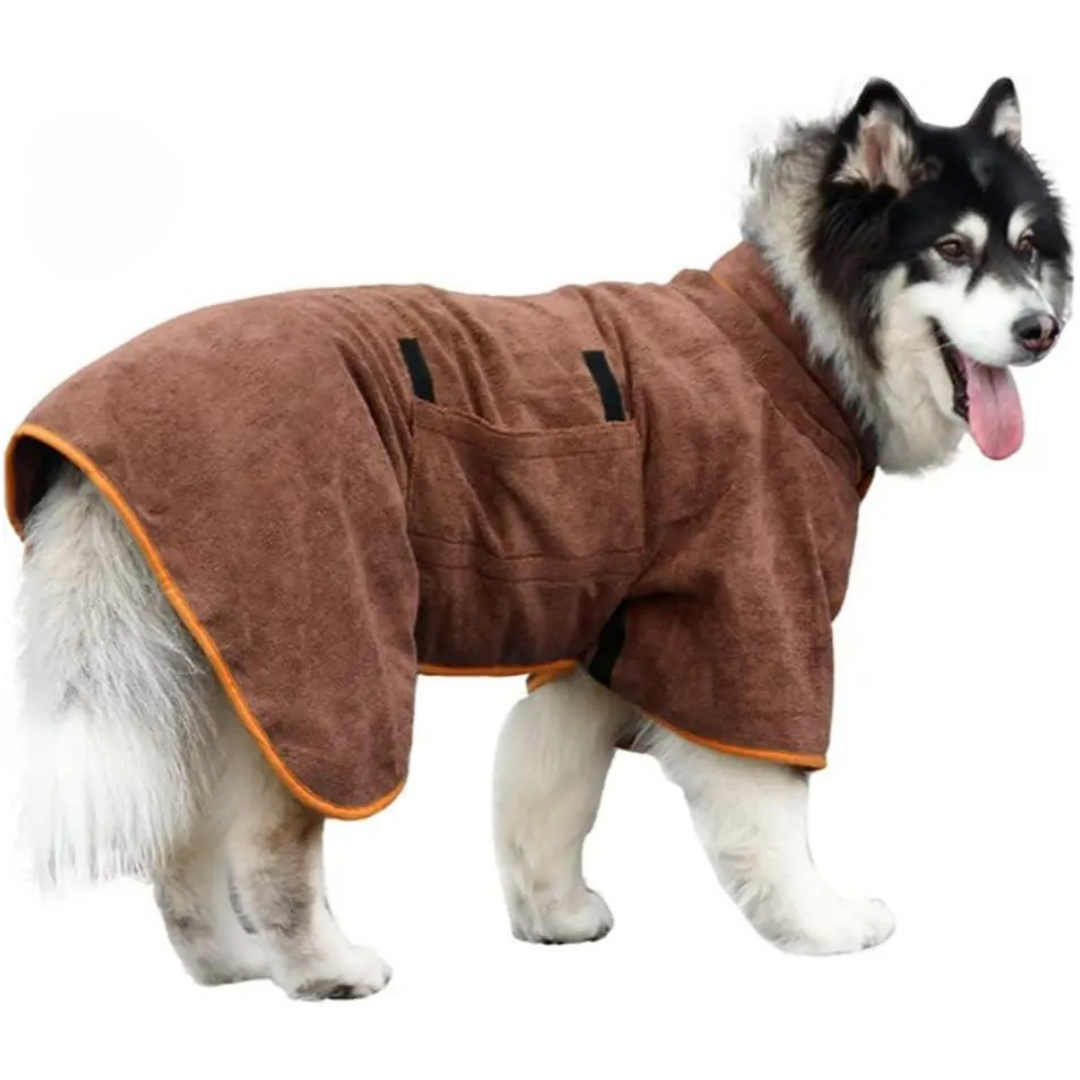 Drycoat Honden Badjas - Je hond snel droog & schoon, zonder natte-hond-geur