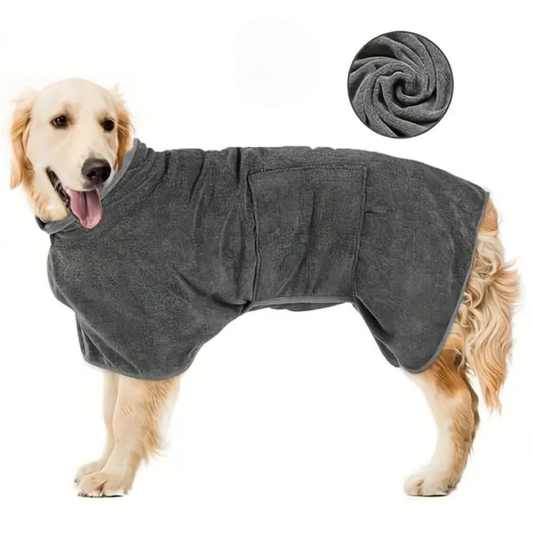 Drycoat Honden Badjas - Je hond snel droog & schoon, zonder natte-hond-geur