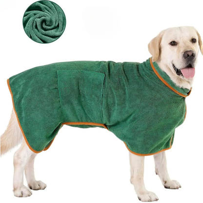 Drycoat Honden Badjas - Je hond snel droog & schoon, zonder natte-hond-geur