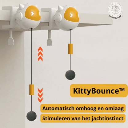 KittyBounce™ - Automatisch Interactief Kattenspeelgoed