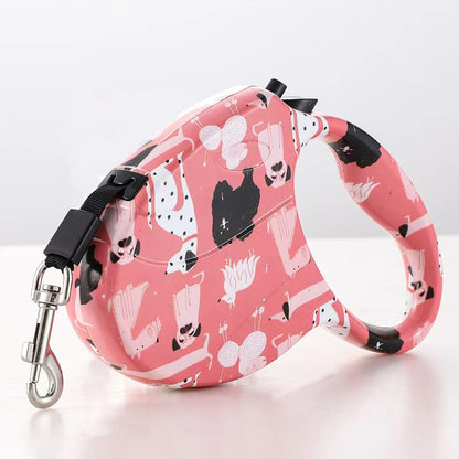 PawPrint AutoLeash: De automatische intrekbare hondenriem met stijl!