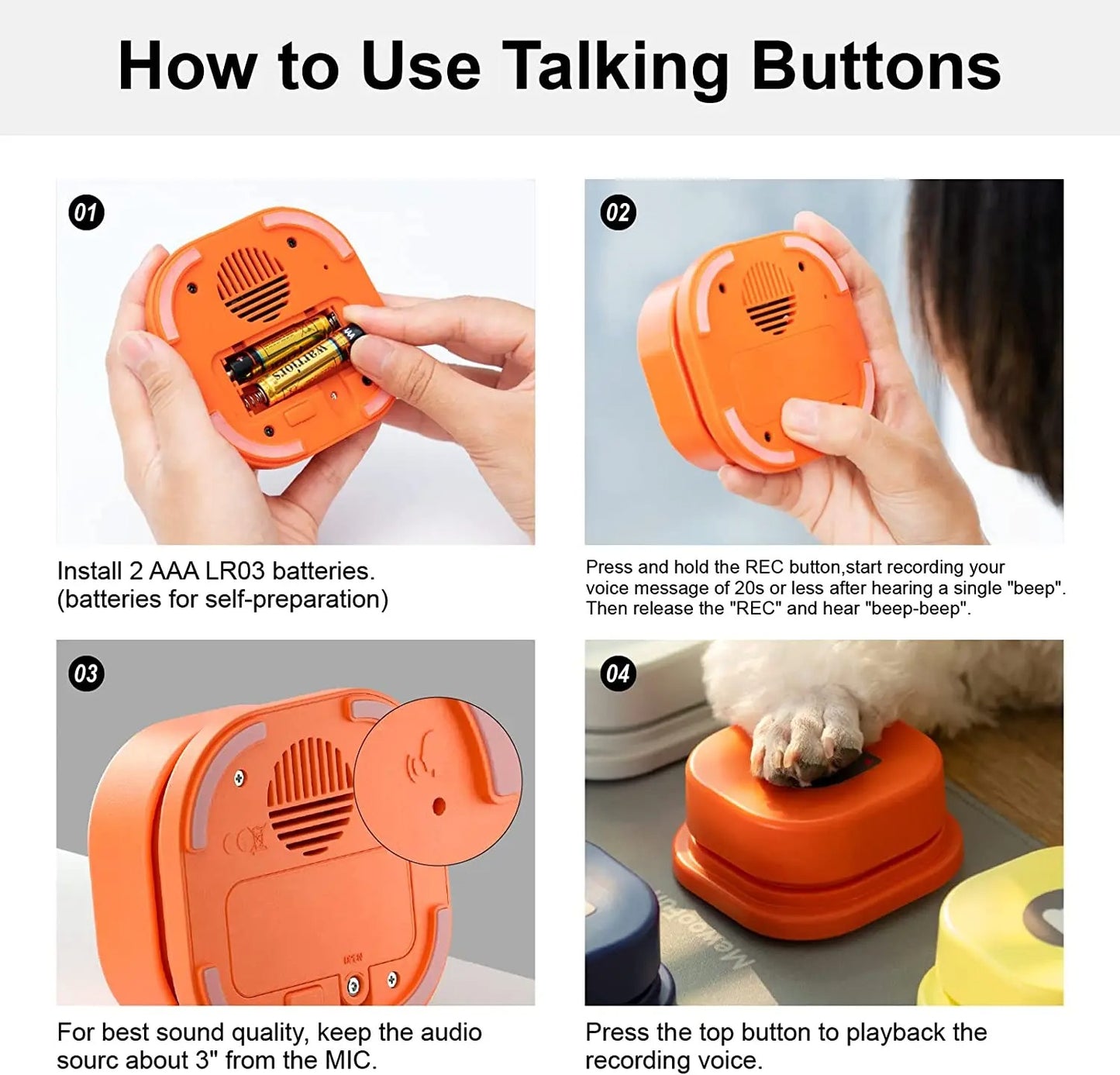 PawTalk - De Slimme Spreekknoppen voor honden