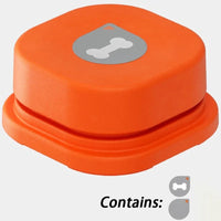 Oranje  spreek knop