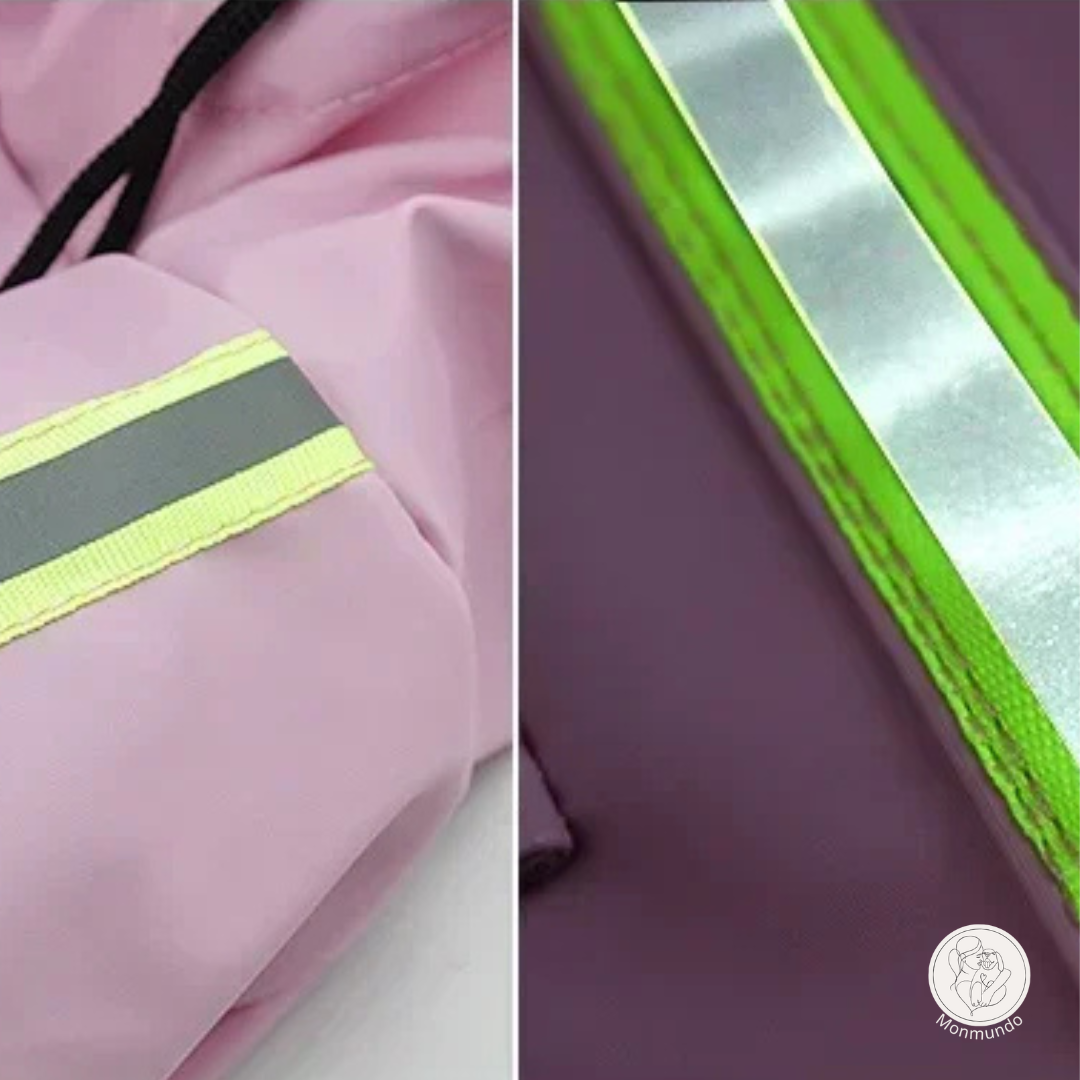 PuddleProof Hondenregenjas – Waterdicht, Reflecterend & Comfortabel!