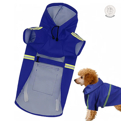 PuddleProof Hondenregenjas – Waterdicht, Reflecterend & Comfortabel!