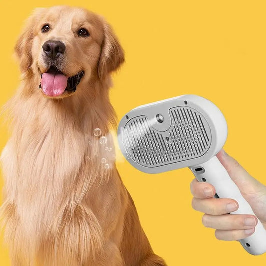 PurrfectSteam Pro - De Ultieme Stoomborstel voor jouw hond of kat