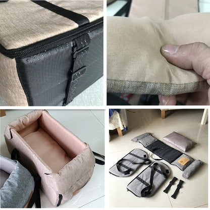 SnugRide Pet Carrier - De veilige Autostoel voor kleine honden en katten