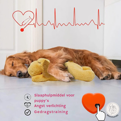 SnuggleBuddy - Hondenknuffel met een echte hartslag