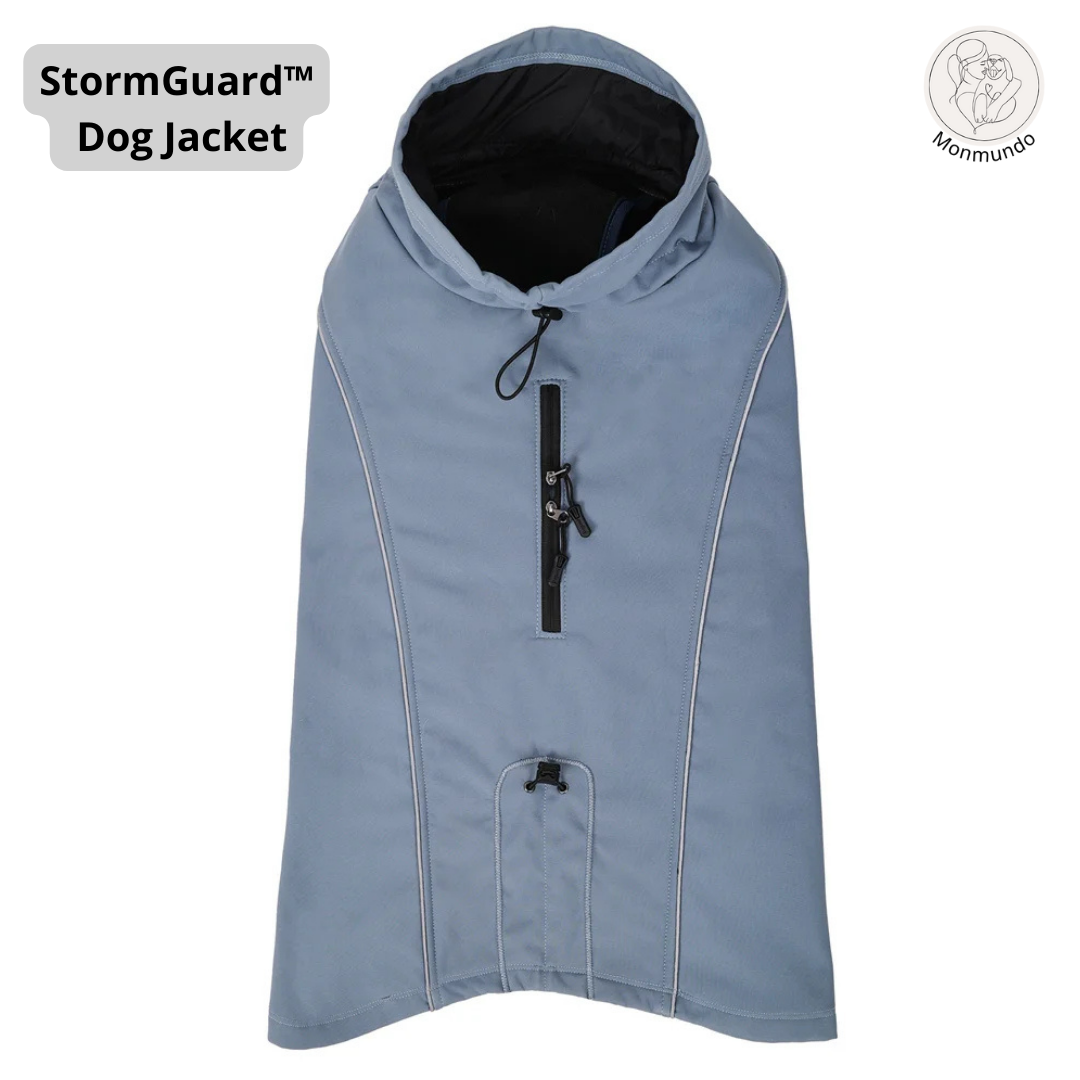 StormGuard Dog Jacket - De ultieme outdoor hondenjas voor bescherming tegen regen, wind en kou