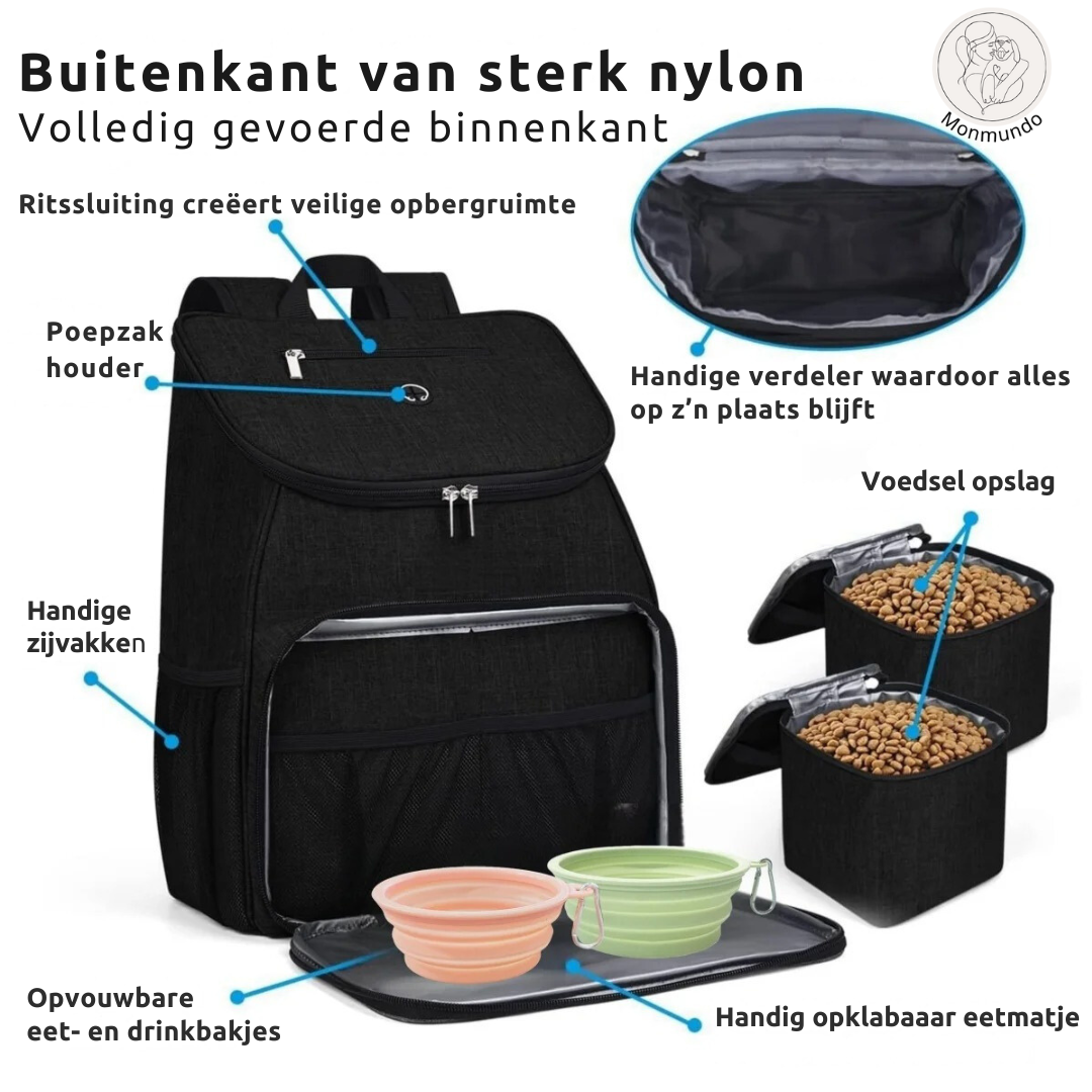 TravelPaw, de Alles-in-één hondereistas
