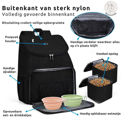 TravelPaw, de Alles-in-één hondereistas