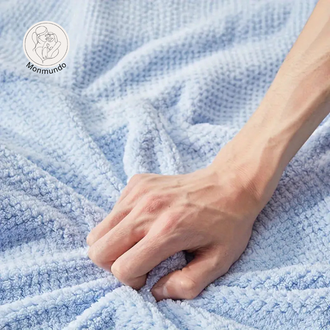 DryCoat VelvetWrap – Luxe Sneldrogende Hondenbadjas