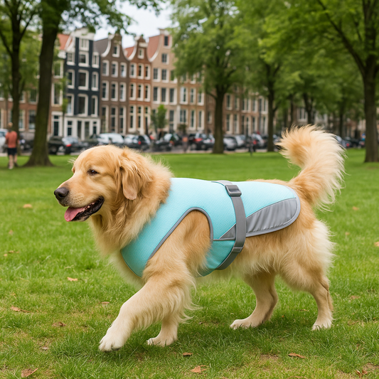 CoolPacer – Hét koelvest voor honden met UV-bescherming en ademend mesh