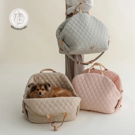 SophistiPet Luxe 2-in-1 Transporttas & Autostoel
