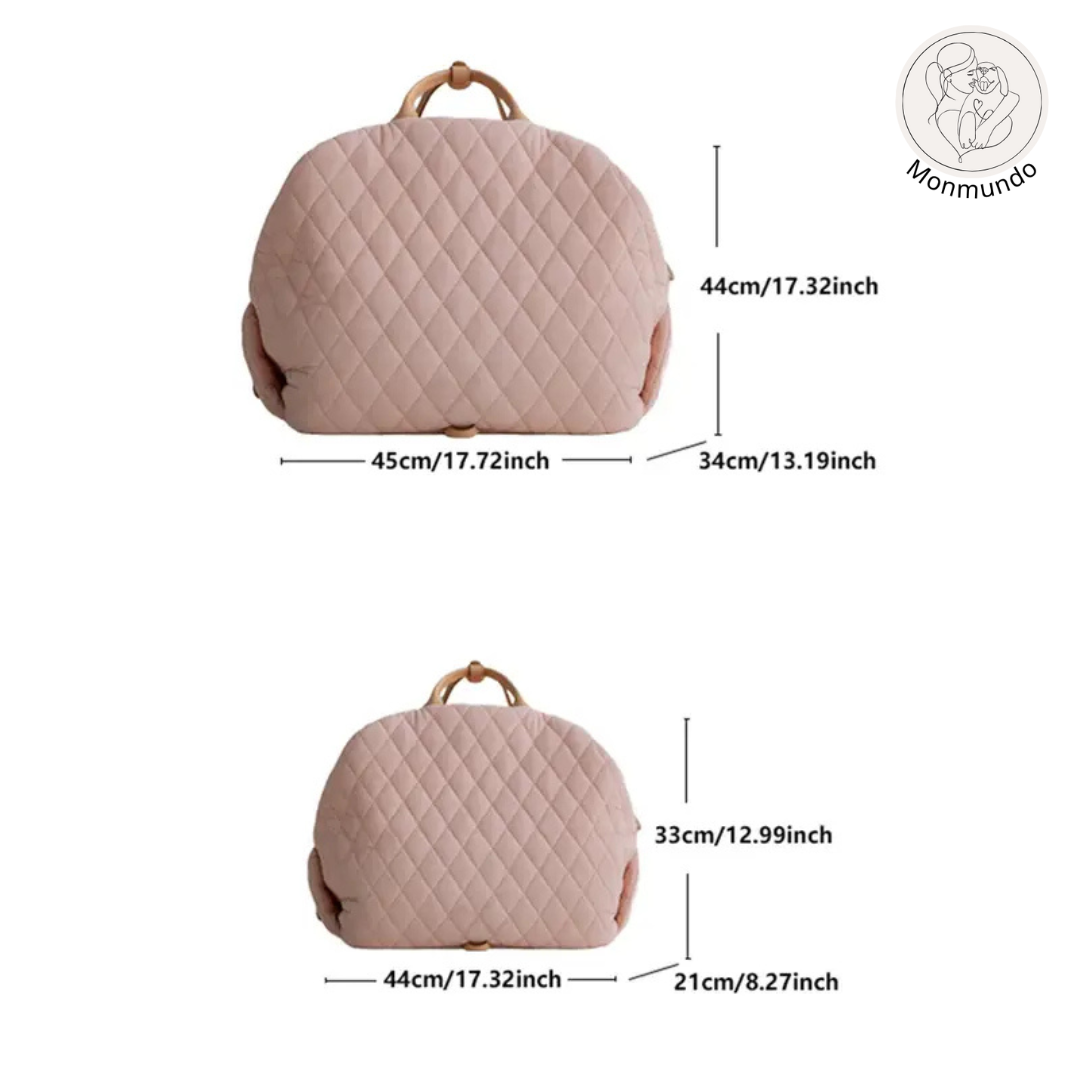 SophistiPet Luxe 2-in-1 Transporttas & Autostoel
